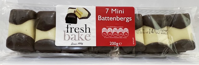 Mergpijpjes/Mini Battenbergs